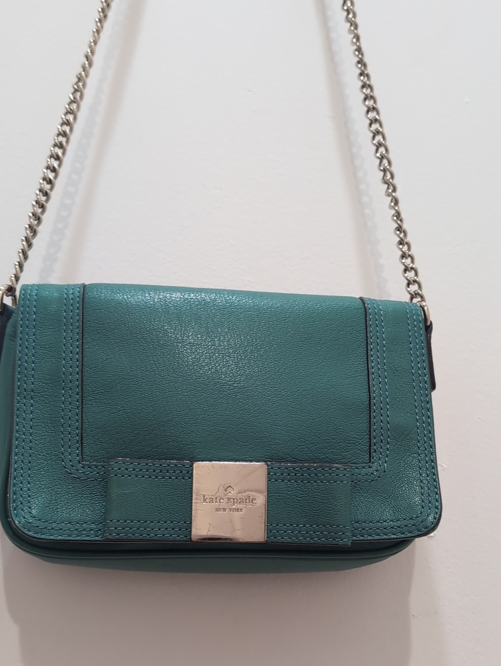Vintage KATE SPADE NY Primrose Hill Bling Patent Bow Bag